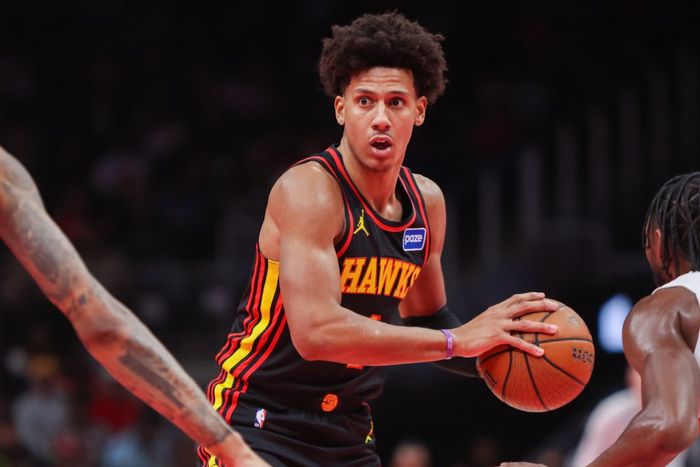 杰伦·约翰逊三双数据领跑东部 全联盟仅次于约