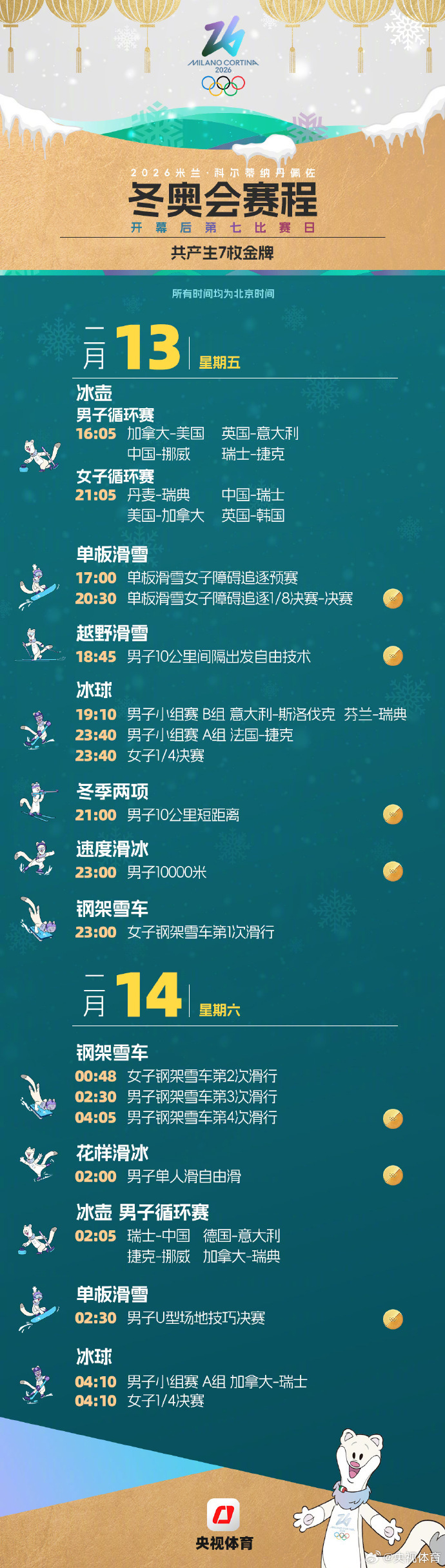 米兰冬奥会赛程日历一键收藏：离线也能锁定中