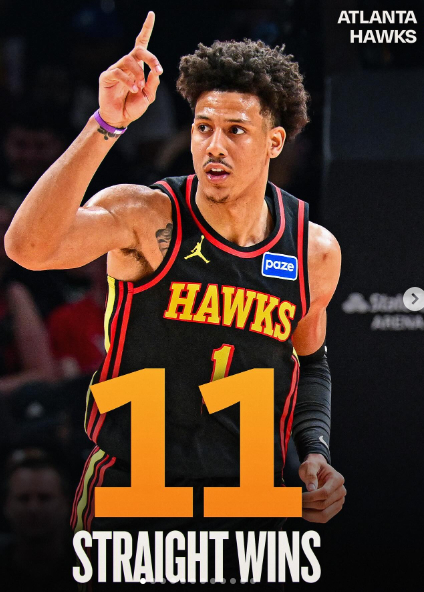 老鹰冲击12连胜创历史纪录